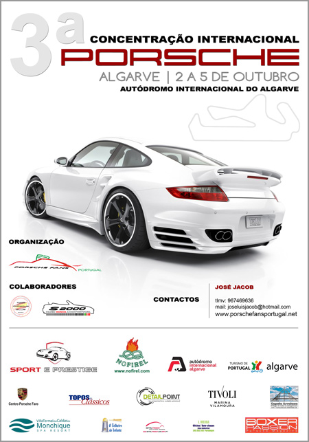 3.ª Concentração Internacional Porsche - Algarve